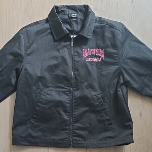 Death Row Records Kids Black Jean Jacket